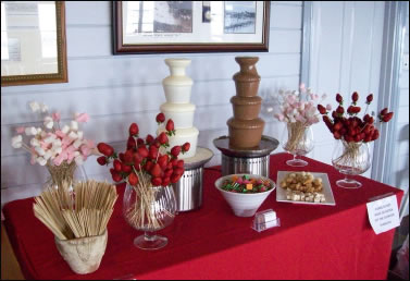 Chocolate Fountain Hire Caterers Easy Weddings