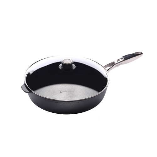 Swiss Diamond Deep Saute Pan with Glass Lid 32cm/4.5L
