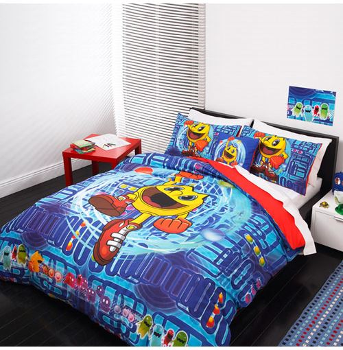 Pac Man Kids Double Quilt Cover Set Logan Mason Wedding Gift