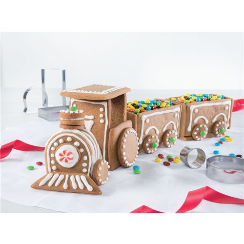 gingerbread train set