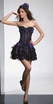 Christmas Crotchless Bodysuit - Naughty Nights